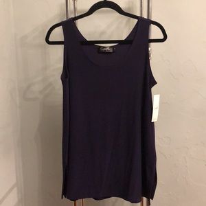 Sympli Gorgeous Deep Purple Tank Size 12